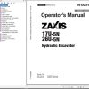 Hitachi Hydraulic Excavator ZX17U 5N ZX26U 5N Operators Manual ENMABC NA1 4