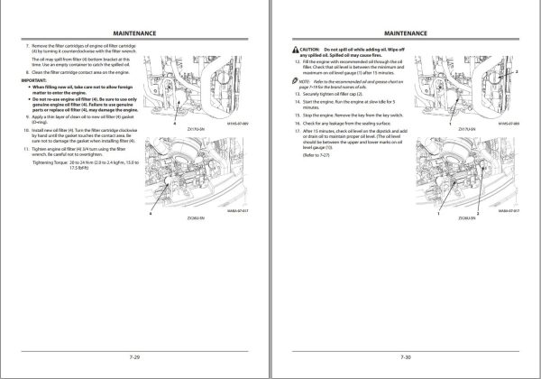 Hitachi Hydraulic Excavator ZX17U 5N ZX26U 5N Operators Manual ENMABC NA1 4 1