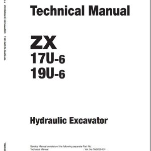 Hitachi Hydraulic Excavator ZX17U 6 ZX19U 6 Technical Manual TABK50 EN 00