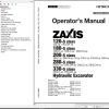 Hitachi Hydraulic Excavator ZX180LC 5B ZX180LCN 5B Operators Manual