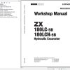 Hitachi Hydraulic Excavator ZX180LC 5B ZX180LCN 5B Workshop Manual