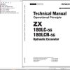 Hitachi Hydraulic Excavator ZX180LC 5G ZX180LCN 5G Technical Manual