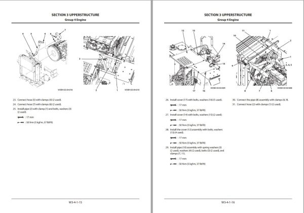 Hitachi Hydraulic Excavator ZX180LC 5G ZX180LCN 5G Workshop Manual 1