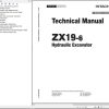 Hitachi Hydraulic Excavator ZX19 6 Technical Manual TABL50 EN 00