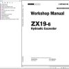 Hitachi Hydraulic Excavator ZX19 6 Workshop Manual WABL50 EN 00