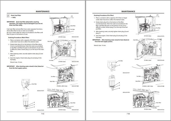 Hitachi Hydraulic Excavator ZX190LC 5B ZX190LCN 5B Operators Manual 1