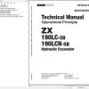 Hitachi Hydraulic Excavator ZX190LC 5B ZX190LCN 5B Technical Manual