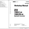 Hitachi Hydraulic Excavator ZX190LC 5B ZX190LCN 5B Workshop Manual