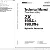 Hitachi Hydraulic Excavator ZX190LC 6 ZX190LCN 6 Technical Manual