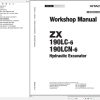 Hitachi Hydraulic Excavator ZX190LC 6 ZX190LCN 6 Workshop Manual