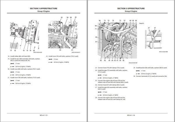 Hitachi Hydraulic Excavator ZX200 5G ZX200LC 5G Workshop Manual 1