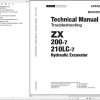 Hitachi Hydraulic Excavator ZX200 7 ZX210LC 7 Technical Manual