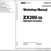 Hitachi Hydraulic Excavator ZX20U 5A Workshop Manual WACD90 EN 00