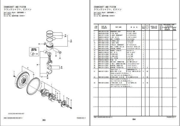 Hitachi Hydraulic Excavator ZX20U 5B Parts Catalog EN JP 1
