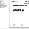 Hitachi Hydraulic Excavator ZX20U 5B Technical Manual TACG90 EN 00