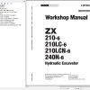 Hitachi Hydraulic Excavator ZX210 6 ZX210LC 6 ZX210LCN 6 ZX240N 6 Workshop Manual
