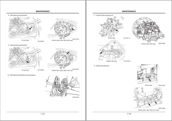 Hitachi Hydraulic Excavator ZX210H 5A ZX210LCH 5A ZX210K 5A ZX210LCK 5A Operators Manual 1