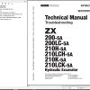 Hitachi Hydraulic Excavator ZX210H 5A ZX210LCH 5A ZX210K 5A ZX210LCK 5A Technical Manual