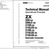 Hitachi Hydraulic Excavator ZX210LCN 5A Technical Manual