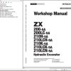 Hitachi Hydraulic Excavator ZX210LCN 5A Workshop Manual WDCX90 EN 01