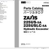 Hitachi Hydraulic Excavator ZX225US 5A ZX225USLC 5A Parts Catalog EN JP