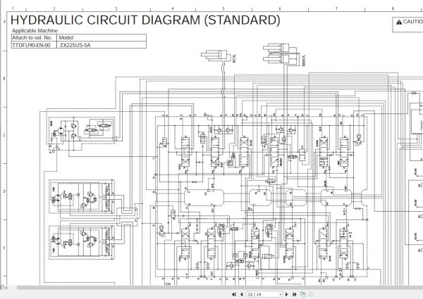 Hitachi Hydraulic Excavator ZX225US 5A ZX225USLC 5A Technical Manual 1