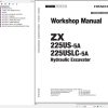 Hitachi Hydraulic Excavator ZX225US 5A ZX225USLC 5A Workshop Manual WDFU90 EN 00