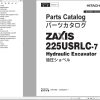 Hitachi Hydraulic Excavator ZX225USLC 7 Parts Catalog EN JP