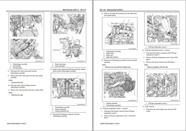 Hitachi Hydraulic Excavator ZX225USLC 7 Workshop Manual 1