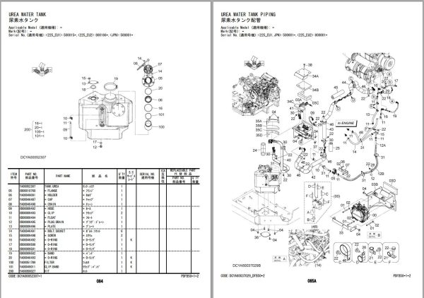 Hitachi Hydraulic Excavator ZX225USR 6 ZX225USLC 6 ZX225USRLC 6 Parts Catalog EN JP 1