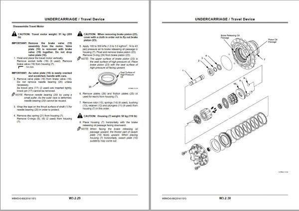 Hitachi Hydraulic Excavator ZX230 3 ZX240 3G Series Workshop Manual WBWD E 00 1