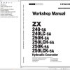 Hitachi Hydraulic Excavator ZX240 5A ZX240LC 5A Workshop Manual