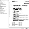 Hitachi Hydraulic Excavator ZX240 5G ZX240LC 5G Operators Manual