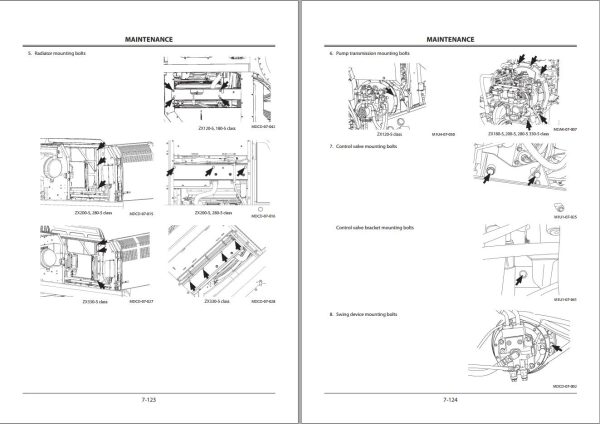 Hitachi Hydraulic Excavator ZX240 5G ZX240LC 5G Operators Manual 1