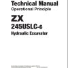 Hitachi Hydraulic Excavator ZX245USLC 6 Technical Manual