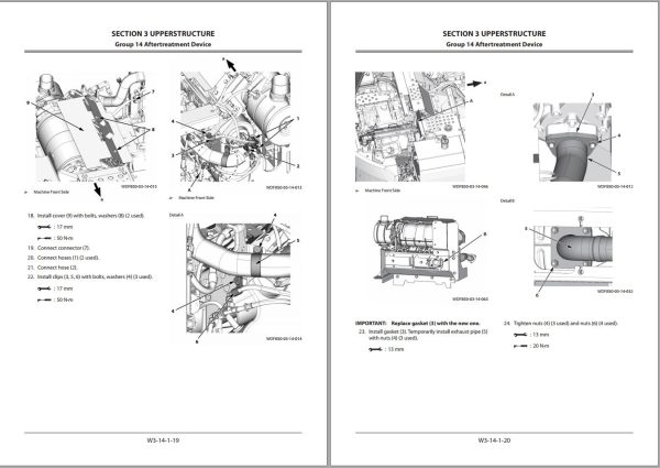 Hitachi Hydraulic Excavator ZX245USLC 6 Workshop Manual WDFB60 EN 00 1