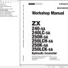Hitachi Hydraulic Excavator ZX250H 5A ZX250LCH 5A Workshop Manual WDCY90 EN 00