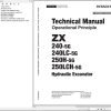 Hitachi Hydraulic Excavator ZX250H 5G ZX250LCH 5G Technical Manual 1