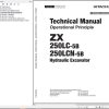Hitachi Hydraulic Excavator ZX250LC 5B ZX250LCN 5B Technical Manual