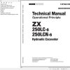 Hitachi Hydraulic Excavator ZX250LC 6 ZX250LCN 6 Technical Manual