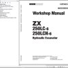 Hitachi Hydraulic Excavator ZX250LC 6 ZX250LCN 6 Workshop Manual