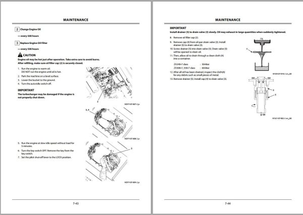 Hitachi Hydraulic Excavator ZX250LC 7 ZX250LCN 7 Operators Manual ENMDFY EN1 2 1