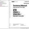 Hitachi Hydraulic Excavator ZX250LC 7 ZX250LCN 7 Technical Manual