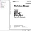 Hitachi Hydraulic Excavator ZX250LC 7 ZX250LCN 7 Workshop Manual