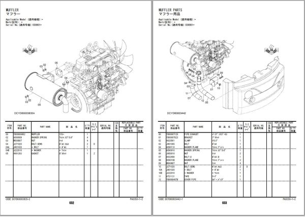 Hitachi Hydraulic Excavator ZX26U 5A Parts Catalog EN JP 1
