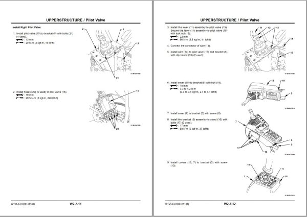 Hitachi Hydraulic Excavator ZX270 3 Workshop Manual W1V1 E 01 1
