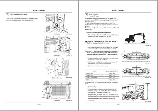Hitachi Hydraulic Excavator ZX280 5G ZX280LC 5G Operators Manual ENMDCD 3 6 1