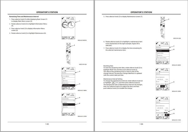 Hitachi Hydraulic Excavator ZX290LC 5B Operators Manual ENMDCA 1 5 1