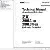 Hitachi Hydraulic Excavator ZX290LC 5B ZX290LCN 5B Technical Manual