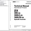 Hitachi Hydraulic Excavator ZX300 5A ZX300LC 5A ZX300LCH 5A Technical Manual